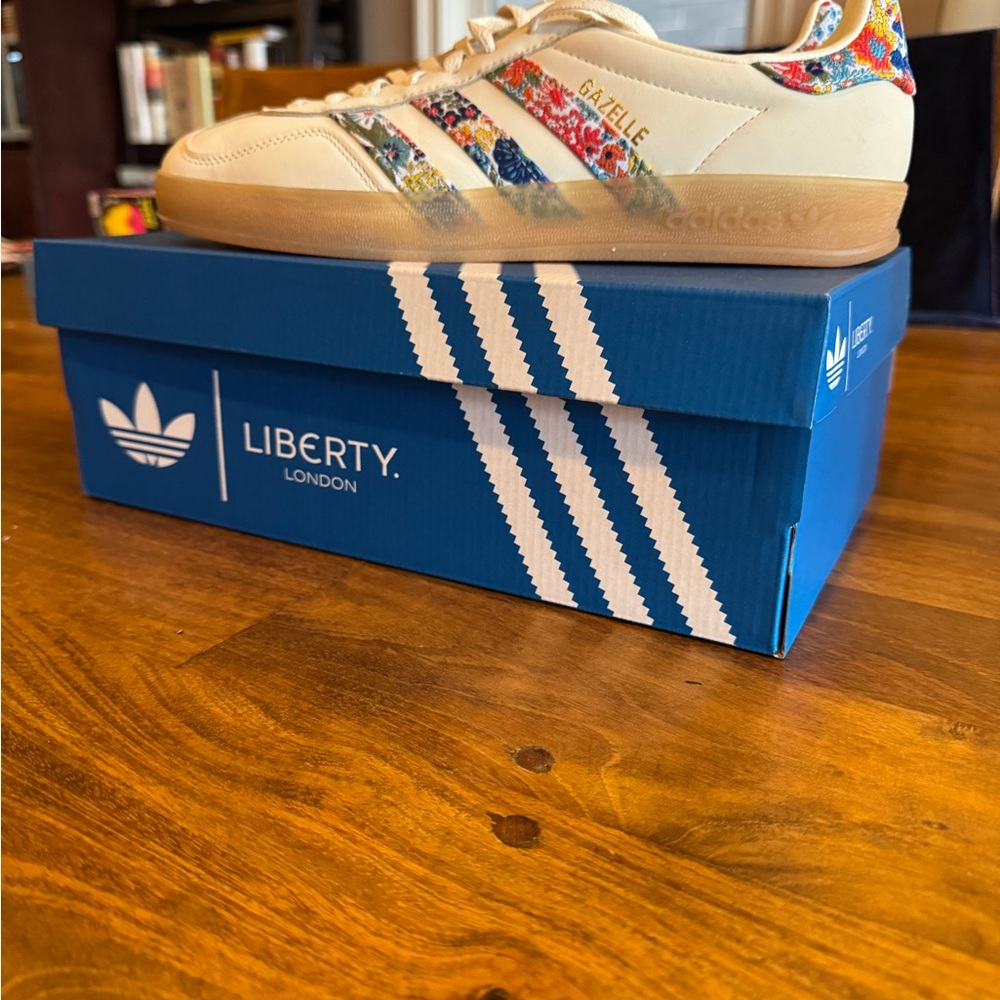 Adidas x Liberty London Gazelle Sneakers sz 9.5